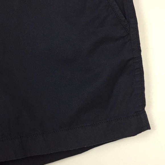 J. Crew Factory 100% cotton Chino Broken-In Style Navy Blue Shorts Womens Size 2 - Picture 4 of 12